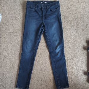 Levi's Dark Blue Women's Slimminh Skinny Jeans